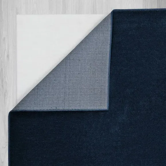 Sheen Pile Rug - Navy