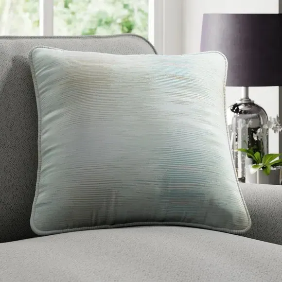 Shimmer Cushion Cover - Duck Egg
