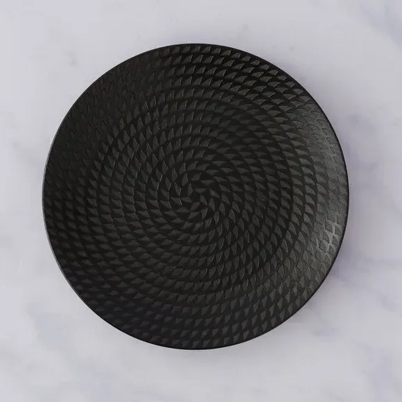 Side Plate - Black, Stoneware