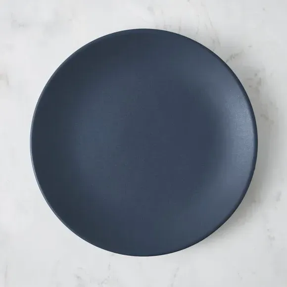 Side Plate with Matte Finish - Blue, Stoneware image
