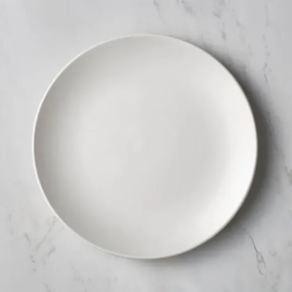 Side Plate with Matte Finish - Grey, Stoneware