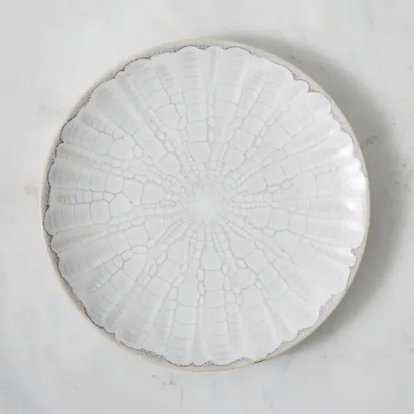 Side Plate with Reactive Glaze - Brown, Stoneware image