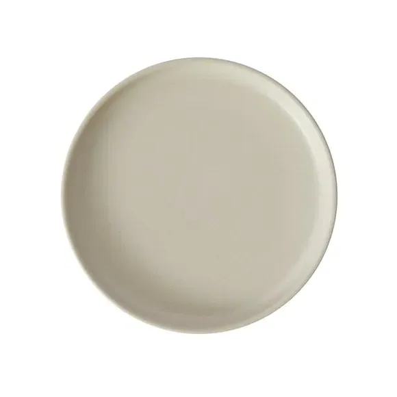 Side Plate with Reactive Glaze - Cream, Stoneware