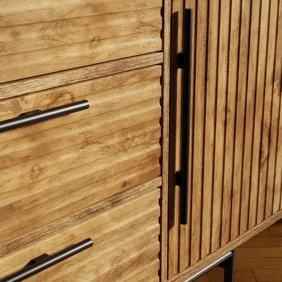 Sideboard with Storage - Wood, Mango Wood
