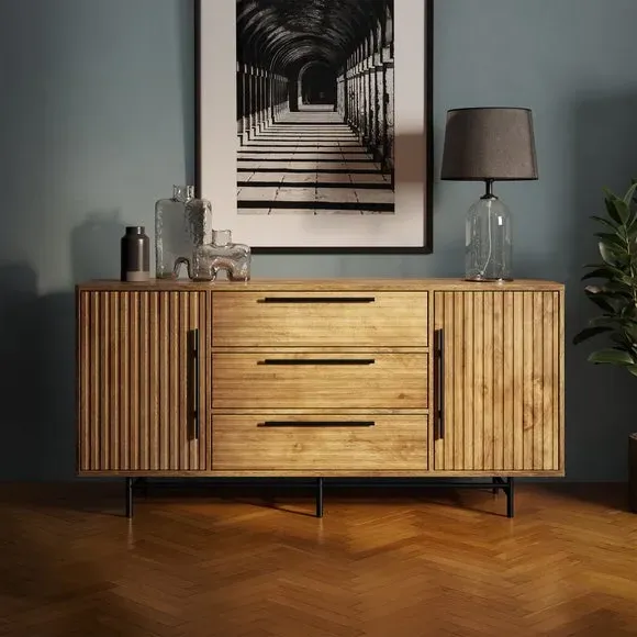 Sideboard with Storage - Wood, Mango Wood