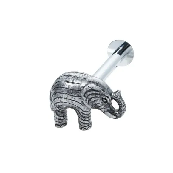 Single Curtain Holdback - Chrome, Metal