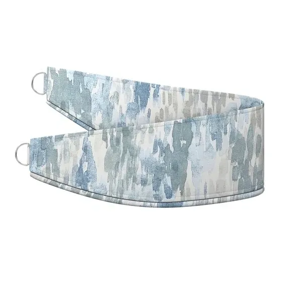 Single Curtain Tieback - Blue, Fabric