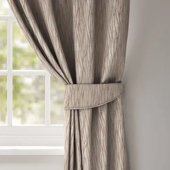 Single Curtain Tieback - Blush