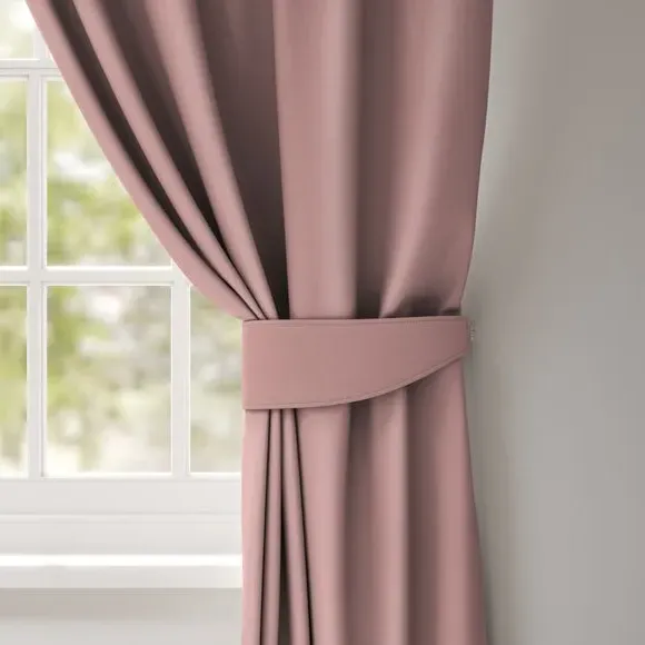 Single Curtain Tieback - Blush, Fabric image
