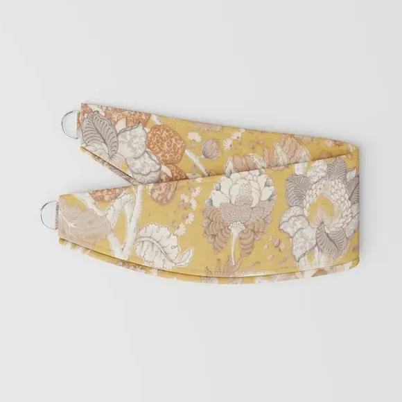 Single Curtain Tieback - Chartreuse, Fabric