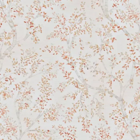 Single Curtain Tieback - Coral, Fabric