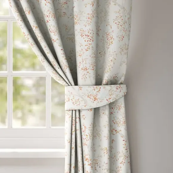 Single Curtain Tieback - Coral, Fabric image