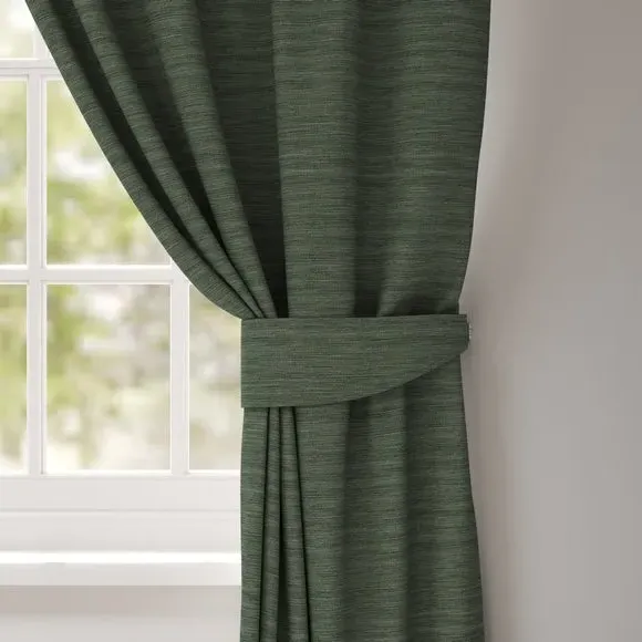 Single Curtain Tieback - Emerald, Recycled Polyester