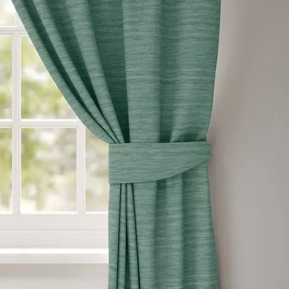Single Curtain Tieback - Green, Recycled Polyester