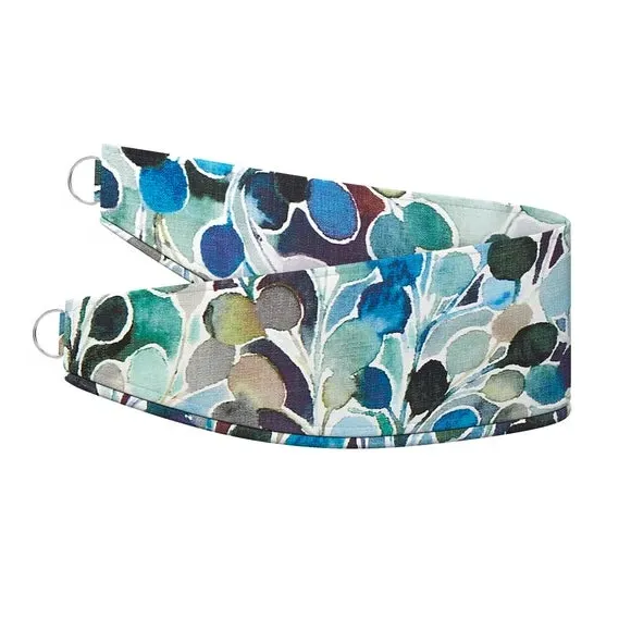 Single Curtain Tieback - Indigo, Fabric