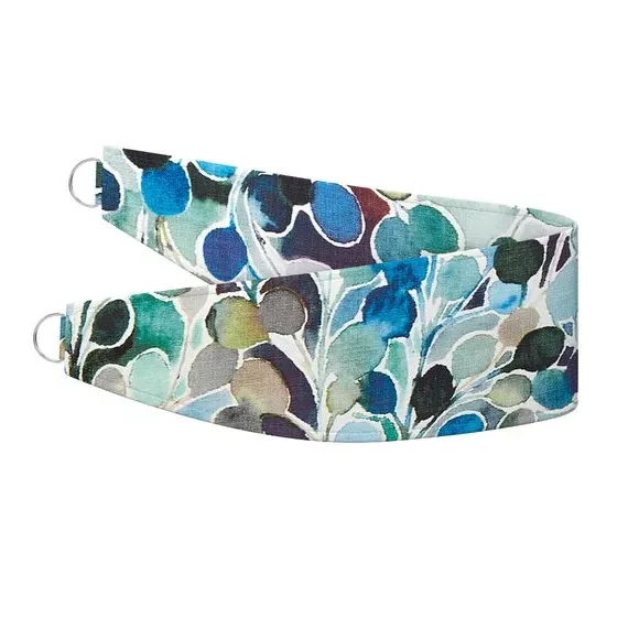 Single Curtain Tieback - Indigo, Fabric