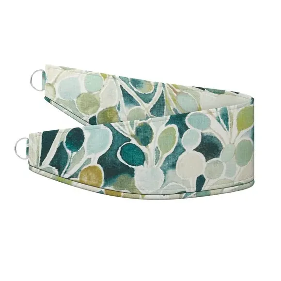 Single Curtain Tieback - Jade, Fabric