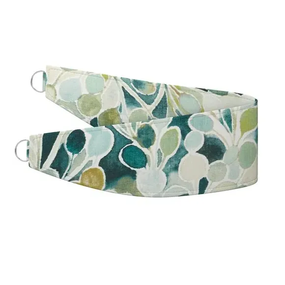 Single Curtain Tieback - Jade, Fabric