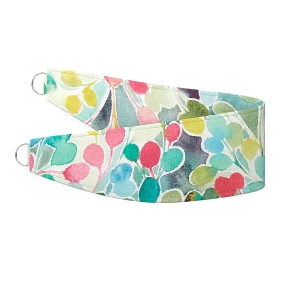 Single Curtain Tieback - Mardi Gras Multi, Fabric
