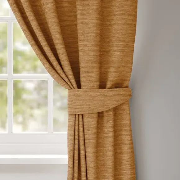 Single Curtain Tieback - Ochre, Recycled Polyester