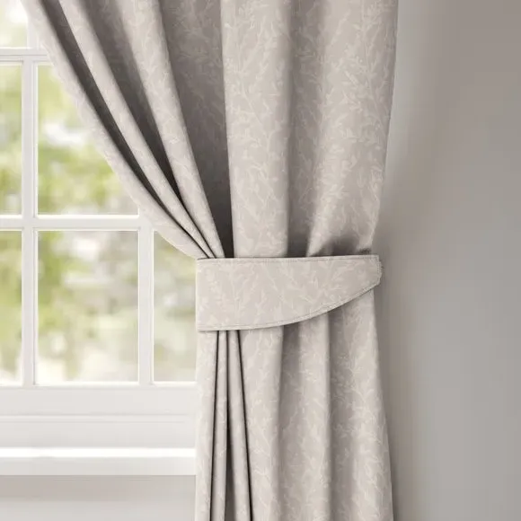 Single Curtain Tieback - Oyster, Fabric image