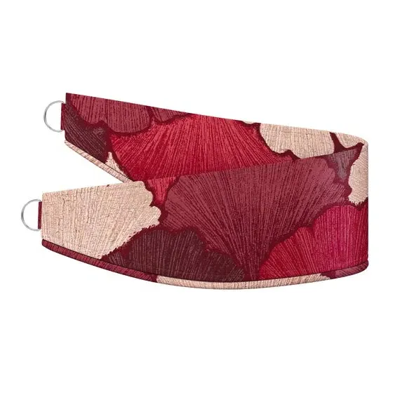 Single Curtain Tieback - Red, Fabric