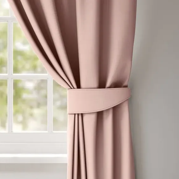 Single Curtain Tieback - Rose, Fabric