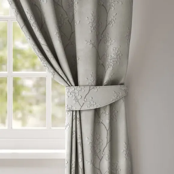 Single Curtain Tieback - Silver