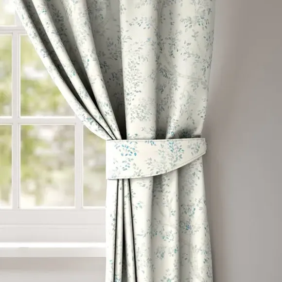 Single Curtain Tieback - Sky, Fabric