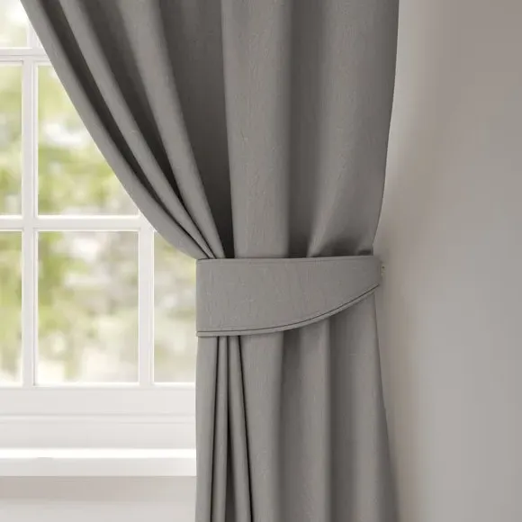 Single Curtain Tieback - Smoke, Fabric