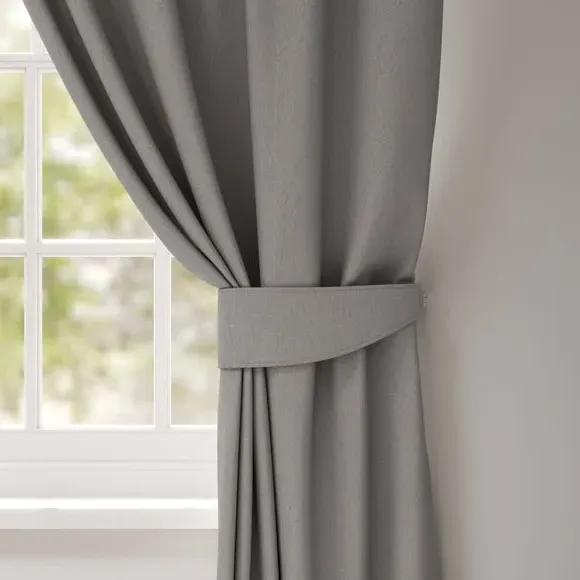 Single Curtain Tieback - Smoke, Fabric image