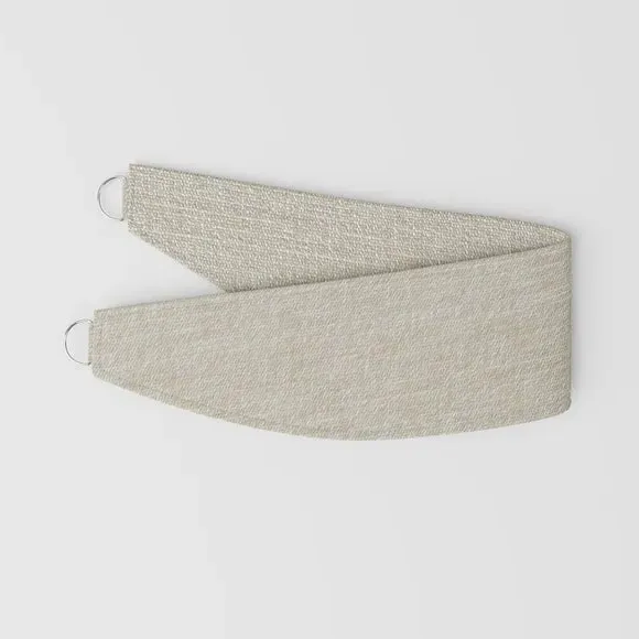 Single Curtain Tieback - Stone, Recycled Polyester