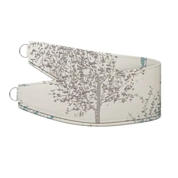 Single Curtain Tieback Tree Design - Teal