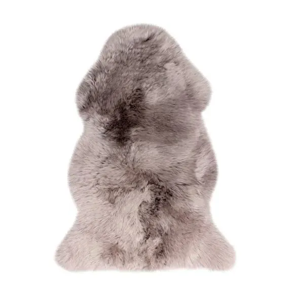 Single Sheepskin Rug - Mink, 100% Sheepskin
