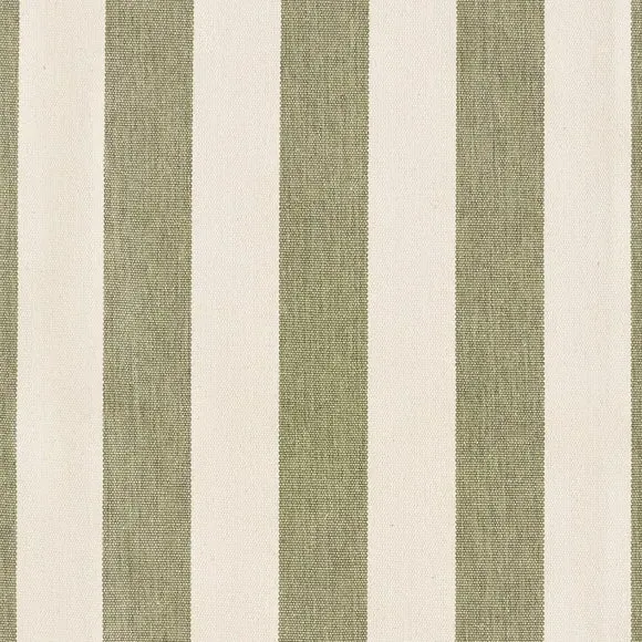 Single Snuggle Chair Woven Stripe - Olive, Cotton