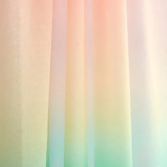 Single Voile Panel with Slot Top - Multicolor