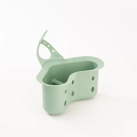 Sink Organiser with Clips - Green, Silicone