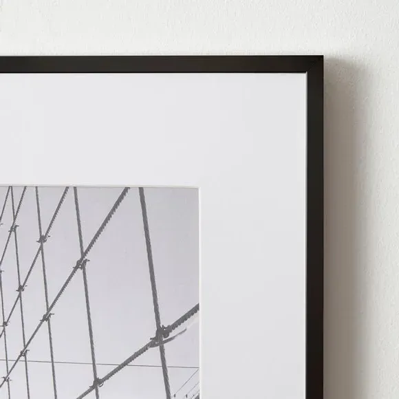 Skinny Photo Frame - Black, Metal