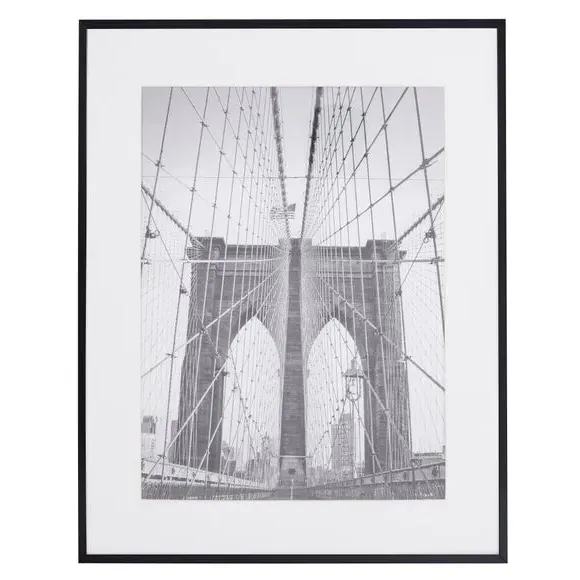 Skinny Photo Frame - Black, Metal