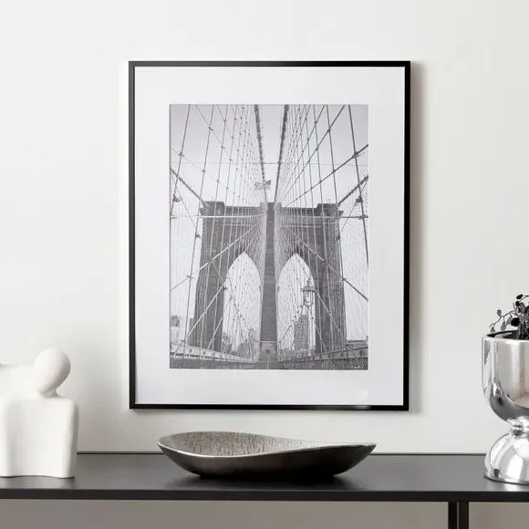 Skinny Photo Frame - Black, Metal