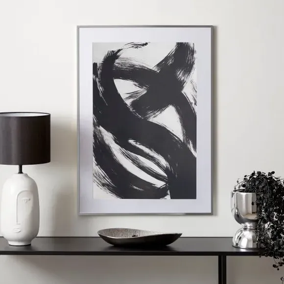 Skinny Photo Frame - Black, Metal