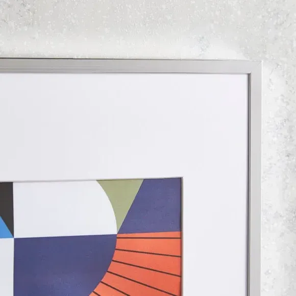 Skinny Photo Frame - Silver, Metal