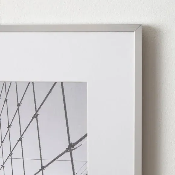 Skinny Photo Frame - Silver, Metal