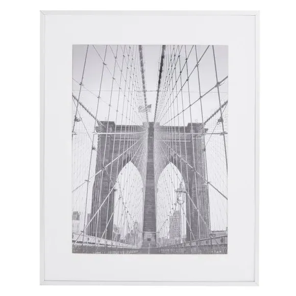 Skinny Photo Frame - Silver, Metal