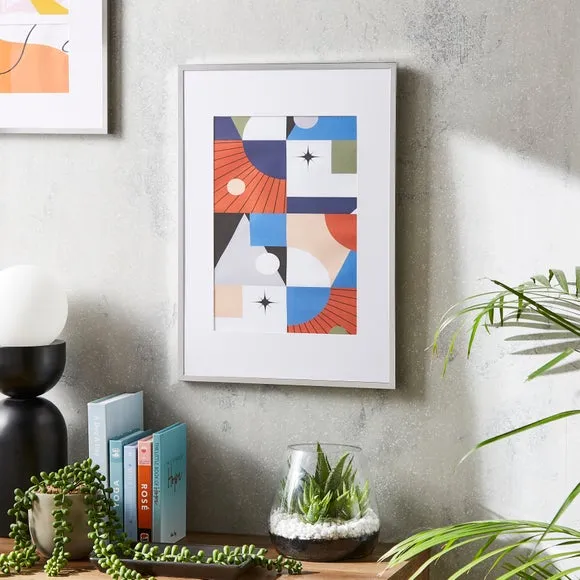 Skinny Photo Frame - Silver, Metal