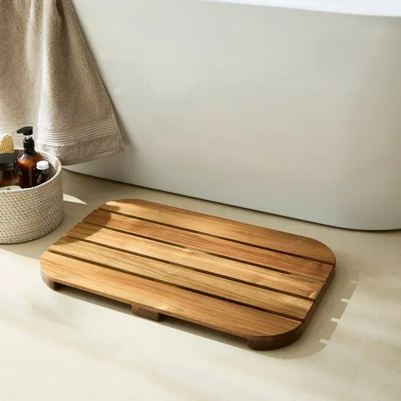 Slatted Duck Board - Medium Wood, Acacia Wood image