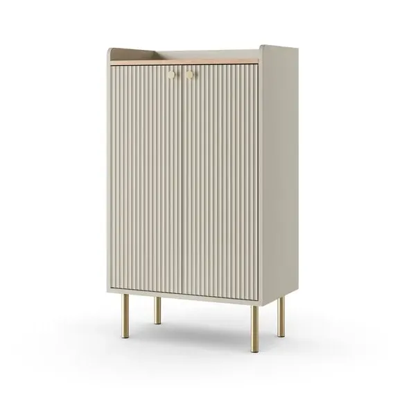 Slim Hallway Unit with Storage - Natural, Oak