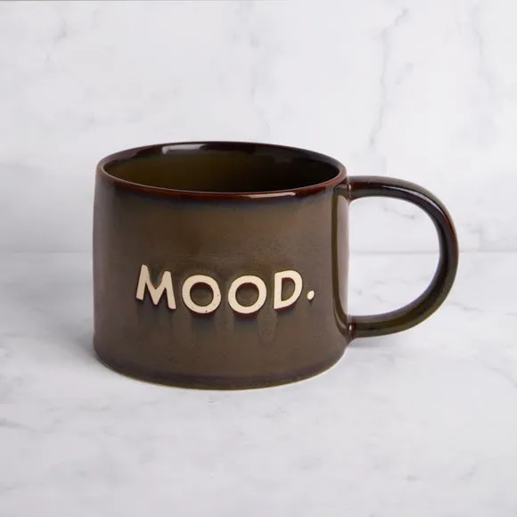 Slogan Mug 350ml - Black, Stoneware image