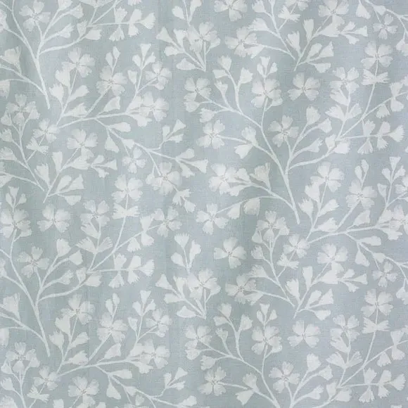 Slot Top Voile Curtain Panel - Natural, Waffle
