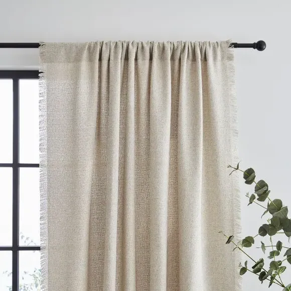 Slot Top Voile Panel - Chateau Grey, Polyester image